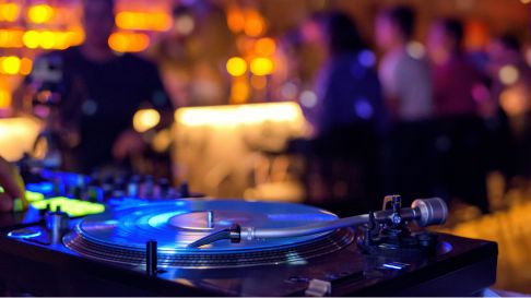 DJ at Rock Bar