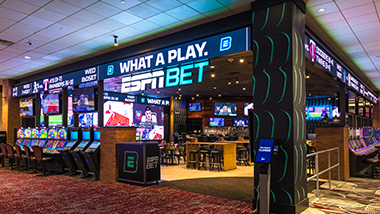 Exterior of ESPN BET Restaurant